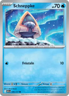 Pokémon-Karte Schneppke 046/217