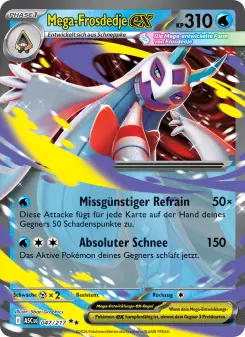 Pokémon-Karte Mega-Frosdedje-ex 047/217