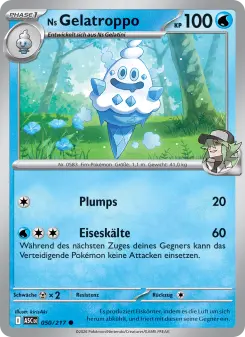Pokémon-Karte Ns Gelatroppo 050/217