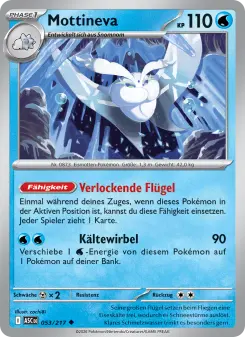 Pokémon-Karte Mottineva 053/217