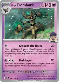Pokémon-Karte Hops Trombork 096/217