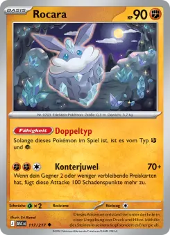 Pokémon-Karte Rocara 117/217