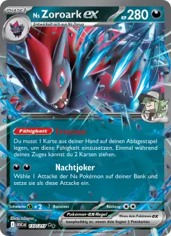 Pokémon-Karte Ns Zoroark-ex 137/217