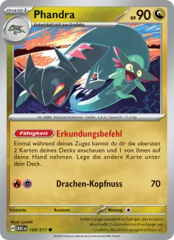 Pokémon-Karte Phandra 159/217