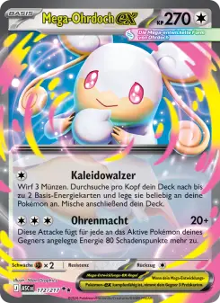 Pokémon-Karte Mega-Ohrdoch-ex 172/217