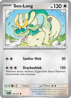 Pokémon-Karte Sen-Long 176/217