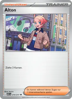 Pokémon-Karte Alton 214/217