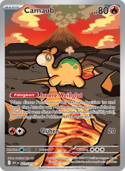 Pokémon-Karte Camaub 223/217