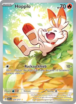 Pokémon-Karte Hopplo 225/217