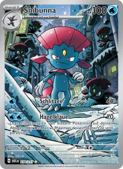 Pokémon-Karte Snibunna 228/217