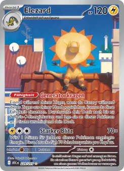Pokémon-Karte Elezard 229/217