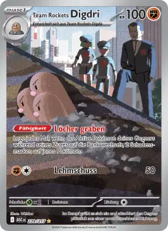 Pokémon-Karte Team Rockets Digdri 239/217