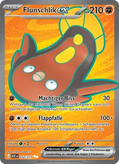 Pokémon-Karte Flunschlik-ex 252/217