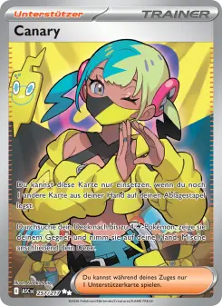 Pokémon-Karte Canary 257/217