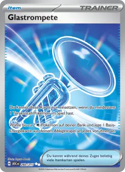 Pokémon-Karte Glastrompete 260/217