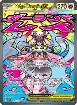 Pokémon-Karte Mega-Diancie-ex 267/217