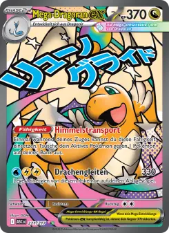 Pokémon-Karte Mega-Dragoran-ex 271/217
