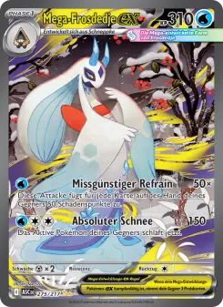 Pokémon-Karte Mega-Frosdedje-ex 275/217
