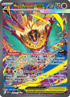Pokémon-Karte Mega-Resladero-ex 283/217