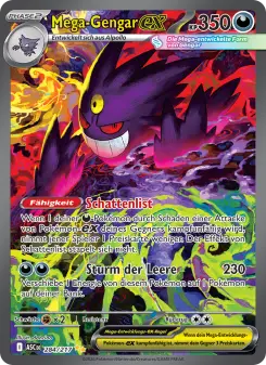 Pokémon-Karte Mega-Gengar-ex 284/217