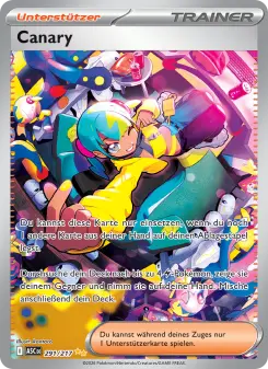 Pokémon-Karte Canary 291/217