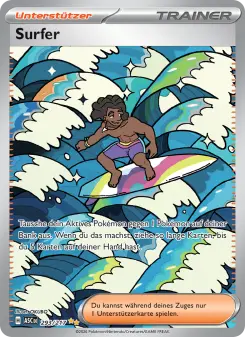 Pokémon-Karte Surfer 293/217