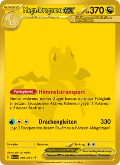 Pokémon-Karte Mega-Dragoran-ex 295/217