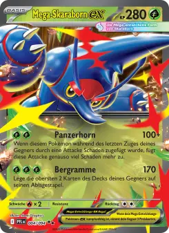Pokémon-Karte Mega-Skaraborn-ex 004/094