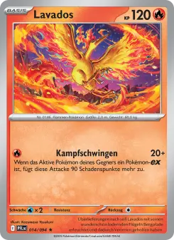 Pokémon-Karte Lavados 014/094