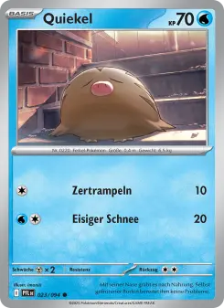 Pokémon-Karte Quiekel 023/094