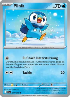 Pokémon-Karte Plinfa 027/094