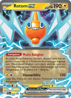 Pokémon-Karte Rotom-ex 029/094
