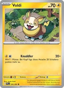 Pokémon-Karte Voldi 030/094