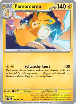 Pokémon-Karte Pamomamo 034/094