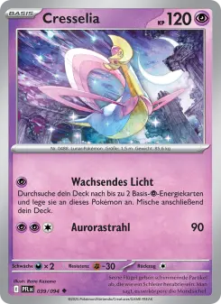 Pokémon-Karte Cresselia 039/094
