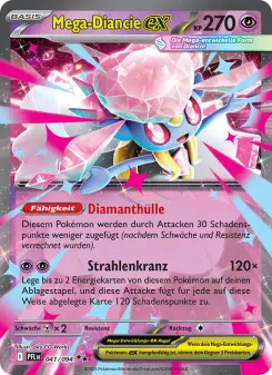 Pokémon-Karte Mega-Diancie-ex 041/094