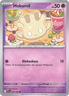 Pokémon-Karte Hokumil 043/094
