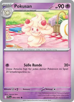 Pokémon-Karte Pokusan 044/094