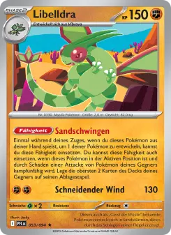 Pokémon-Karte Libelldra 053/094