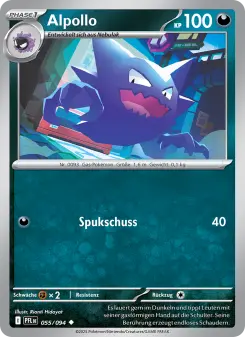 Pokémon-Karte Alpollo 055/094