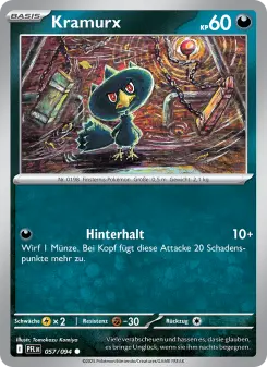 Pokémon-Karte Kramurx 057/094