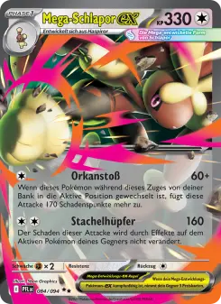 Pokémon-Karte Mega-Schlapor-ex 084/094