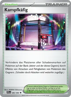 Pokémon-Karte Kampfkäfig 085/094