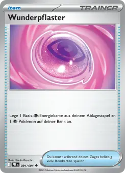 Pokémon-Karte Wunderpflaster 094/094