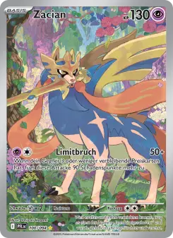 Pokémon-Karte Zacian 100/094
