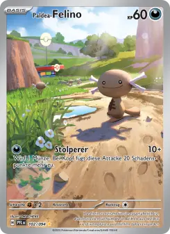 Pokémon-Karte Paldea-Felino 102/094