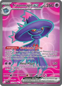 Pokémon-Karte Traunmagil-ex 112/094