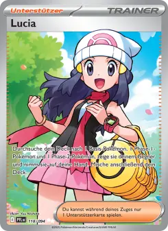 Pokémon-Karte Lucia 118/094