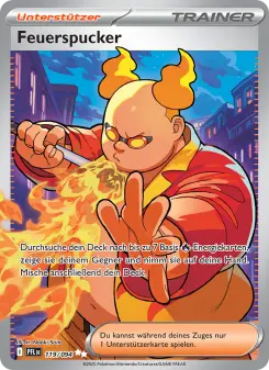 Pokémon-Karte Feuerspucker 119/094