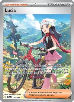 Pokémon-Karte Lucia 129/094